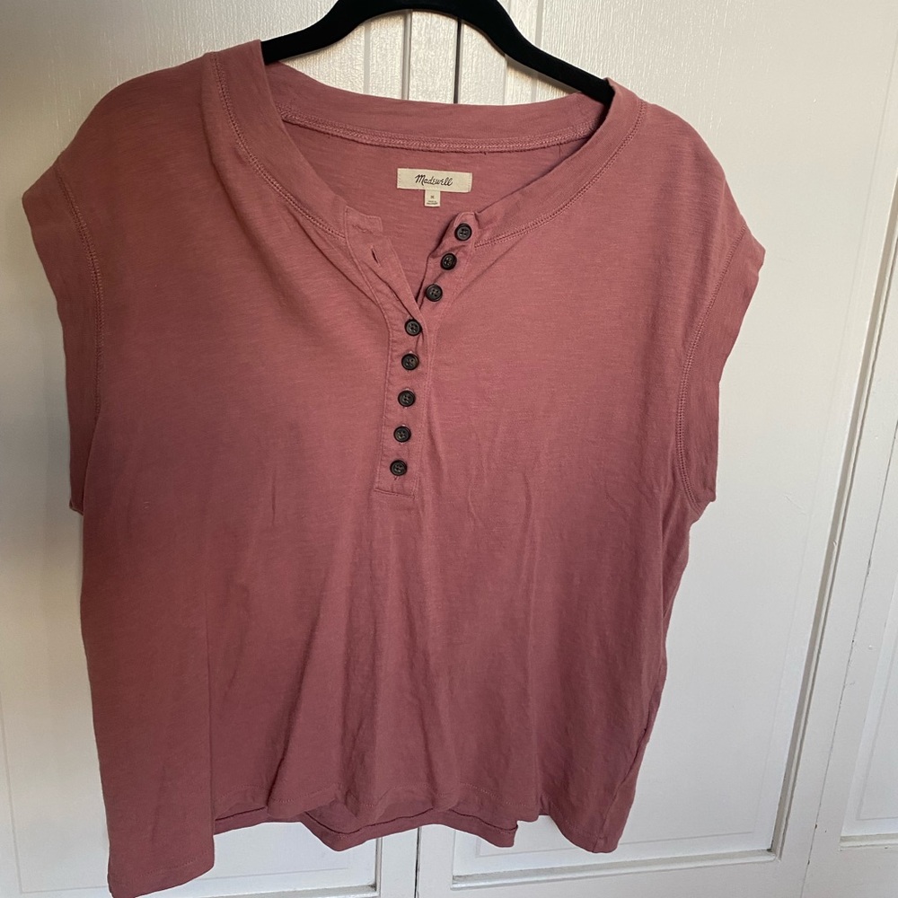Madewell Henley tank